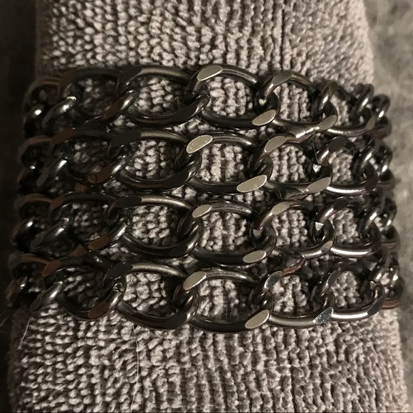 Gunmetal Chain Bracelet - Picture 1 of 2